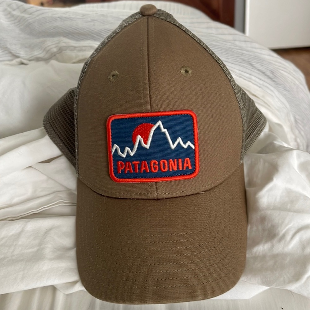Used Tan Patagonia hat, one size fits all